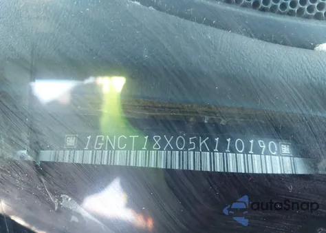 2005 Chevrolet Blazer Ls from USA, damaged, VIN 1GNCT18X05K110190